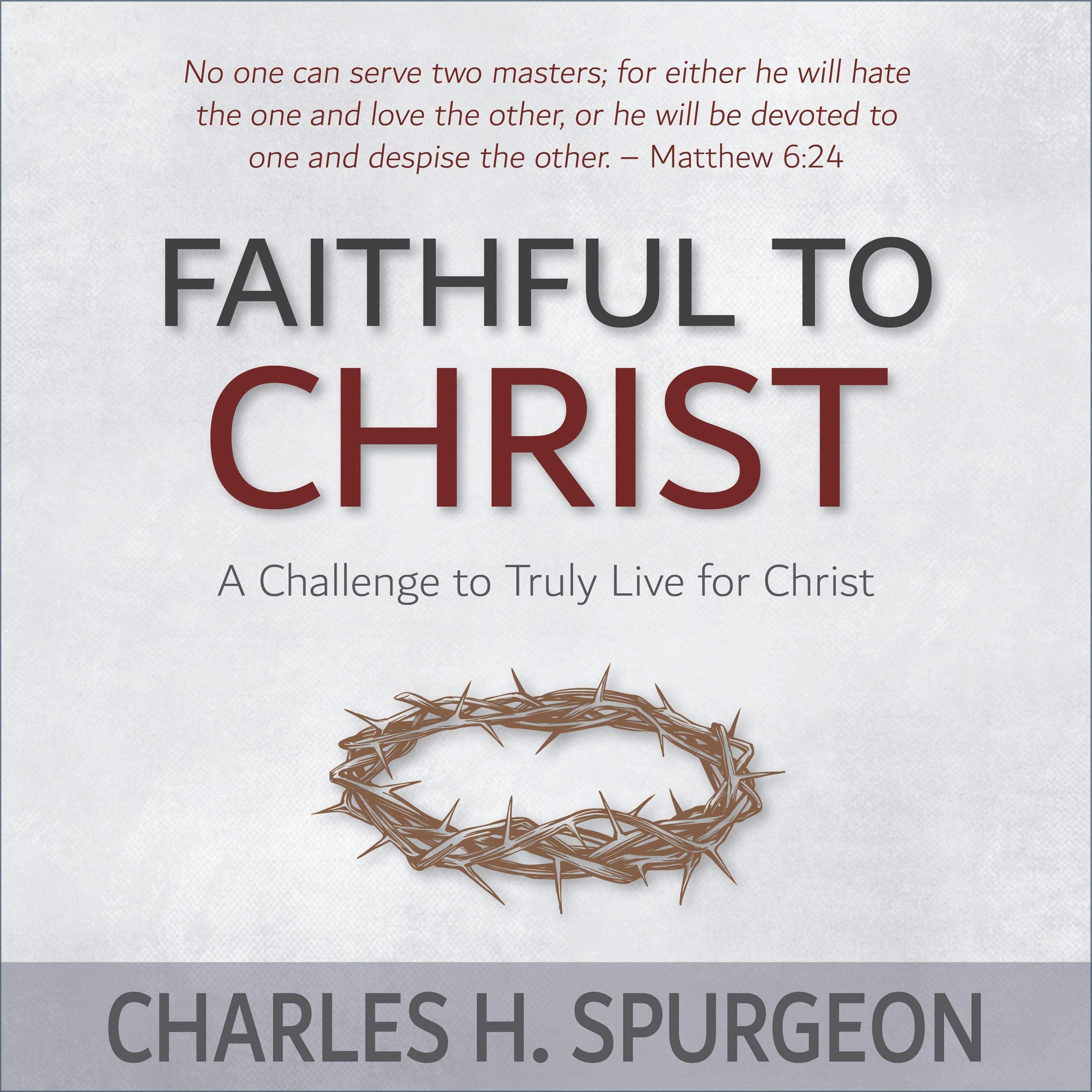 Cover art for Faithful to Christ
