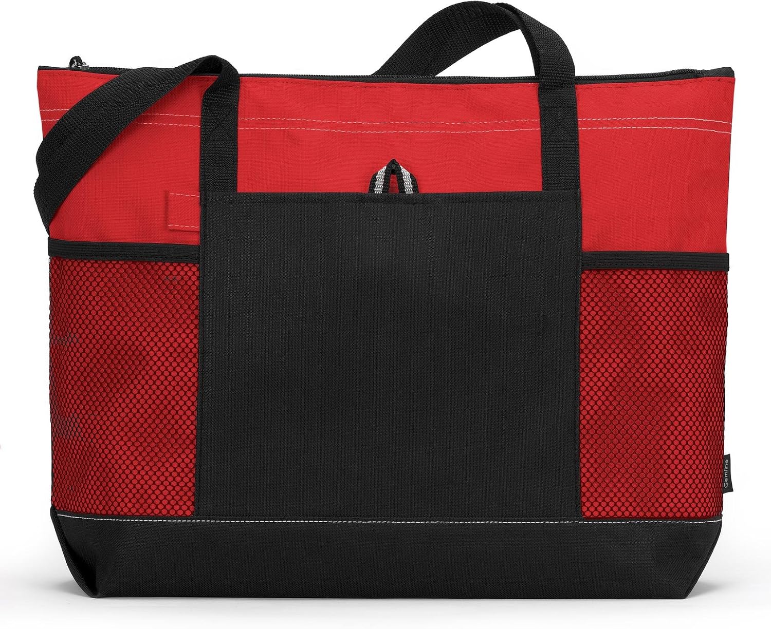 Bodek And Rhodes 80279320 1100 Gemline Select Zippered Tote Red - One