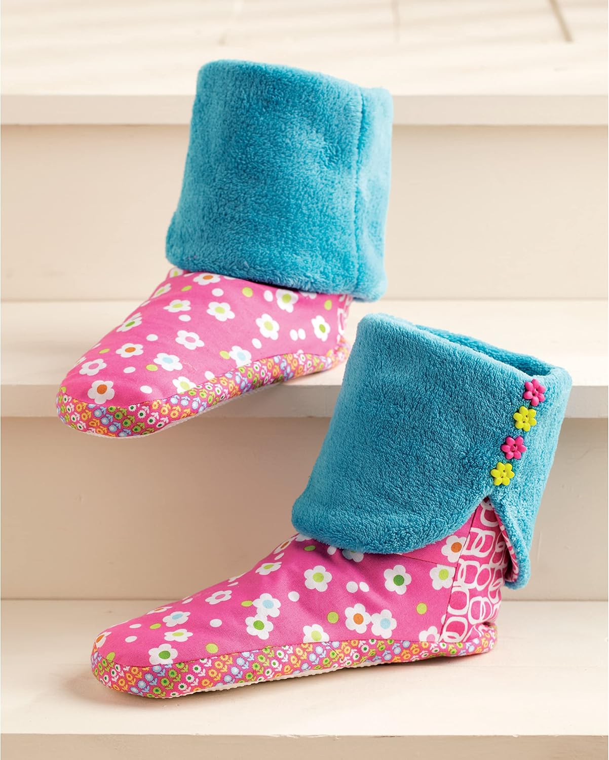 Simplicity S9531 Children's & Adults' Slipper Sewing Pattern, Sizes XS-XL