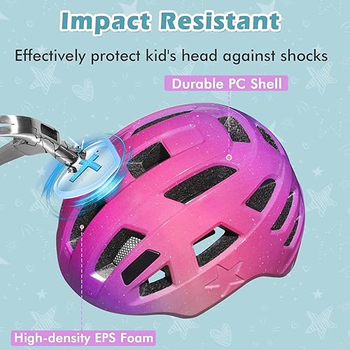Miniatura 3 de Zacro Kids Bike Helmet for Boys and Girls - Zacro Bike Helmets for Kids Ages 5-8-14 Years, Adjustable and Lightweight Bicycle Helmets with
