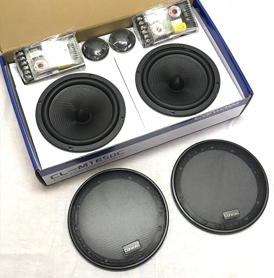 Amazon.co.jp: Carwales 6.5インチ 165mm 2Way セパレートスピーカー