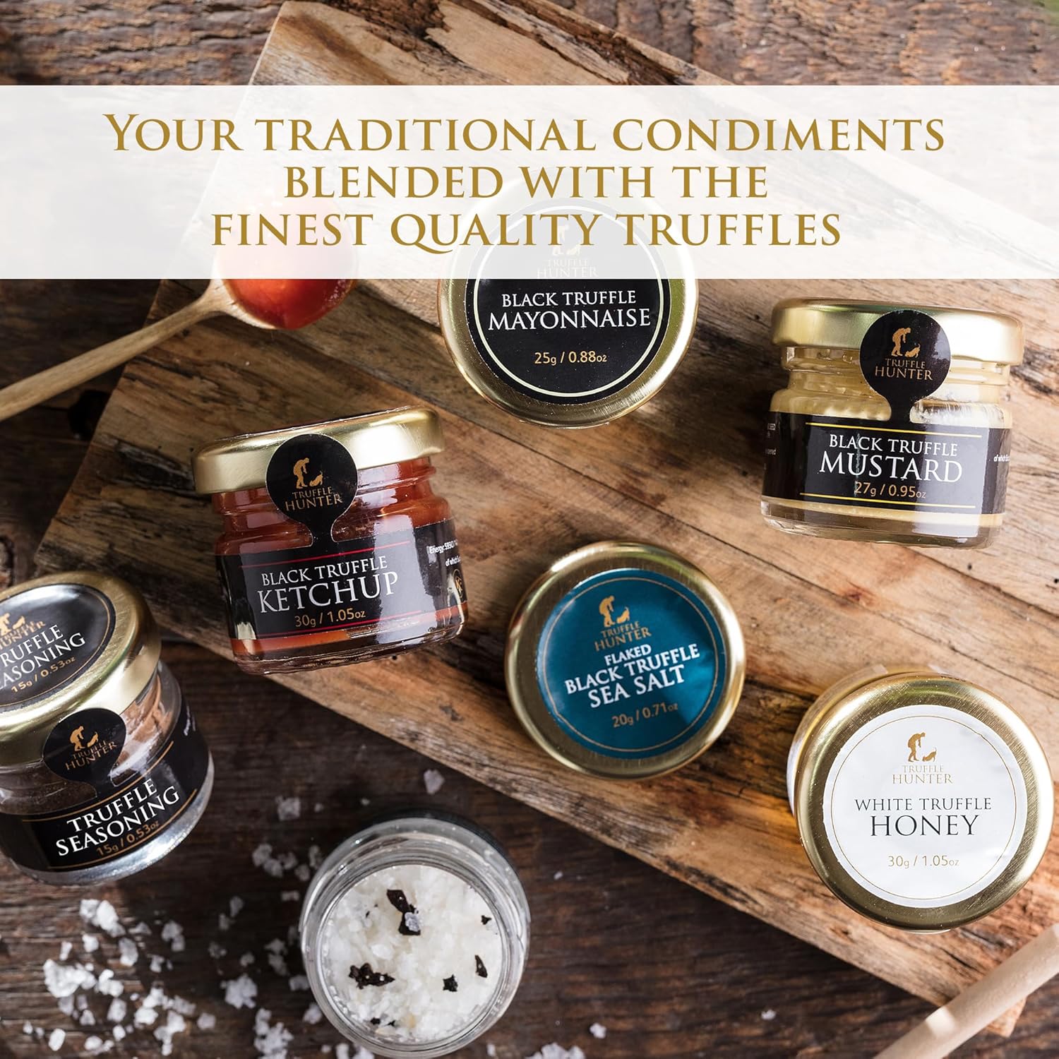TruffleHunter - Truffle Condiment Discovery Range - Gift Set - 0.7 Oz x6