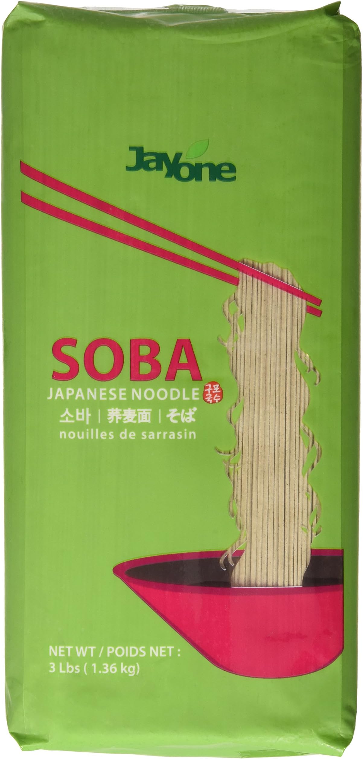 Jayone Japanese Noodle, Soba, 3 Pound