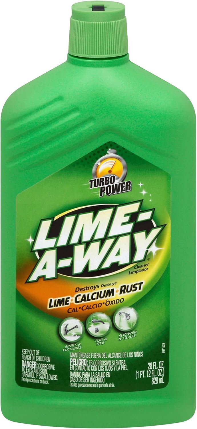 Lime-A-Way Lime, Calcium & Rust Cleaner 28 oz (Pack of 4)