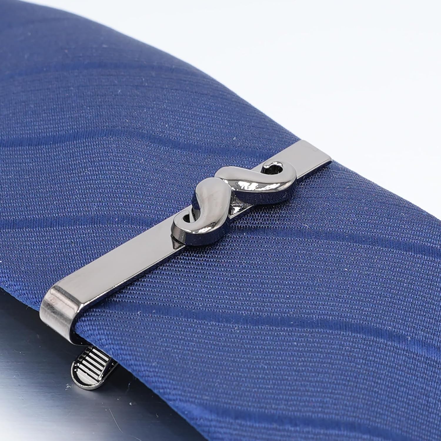 Novelty Black Gold Silver Tie Clips for Men Unique Glasses Bee Anchor Car Music Tie Bar Neckties for Regular Wedding Business Tie Pin Clips Jewelry image 3