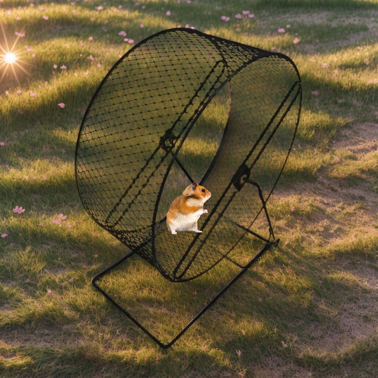 Ruota silenziosa per criceti, rotelle silenziose per criceti, rotelle per | criceti, topi, gerbilli