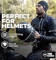 Vista 6 de Tough Headwear Skull Cap for Men-Motorcycle Head Cap,Sweat Caps for Men, Skull Cap Helmet Liner,Running Beanie Parent