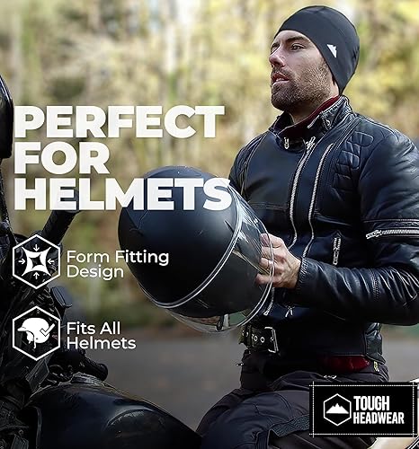 Miniatura 6 de Gorro térmico de invierno con forro de casco para correr gorro de ciclismo para invierno rendimiento de absorción de humedad