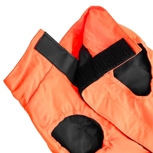 Foto 4 de 5 de Record - Abrigo Impermeable y Cortavientos para Perros, cómodo, con elásticos para Patas y adherencia…