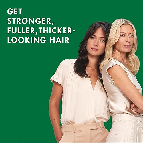 Miniatura 7 de Nexxus Champú, acondicionador y spray sin enjuague para el cuidado irrompible, paquete de 3 para cabello fino y fino con queratina, colágeno, biotina