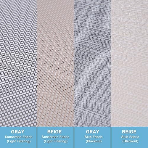 Miniatura 4 de MYshade Persianas enrollables personalizadas, filtrado de luz, persianas enrollables de malla con cable, bloqueo de sol, protección de privacidad,