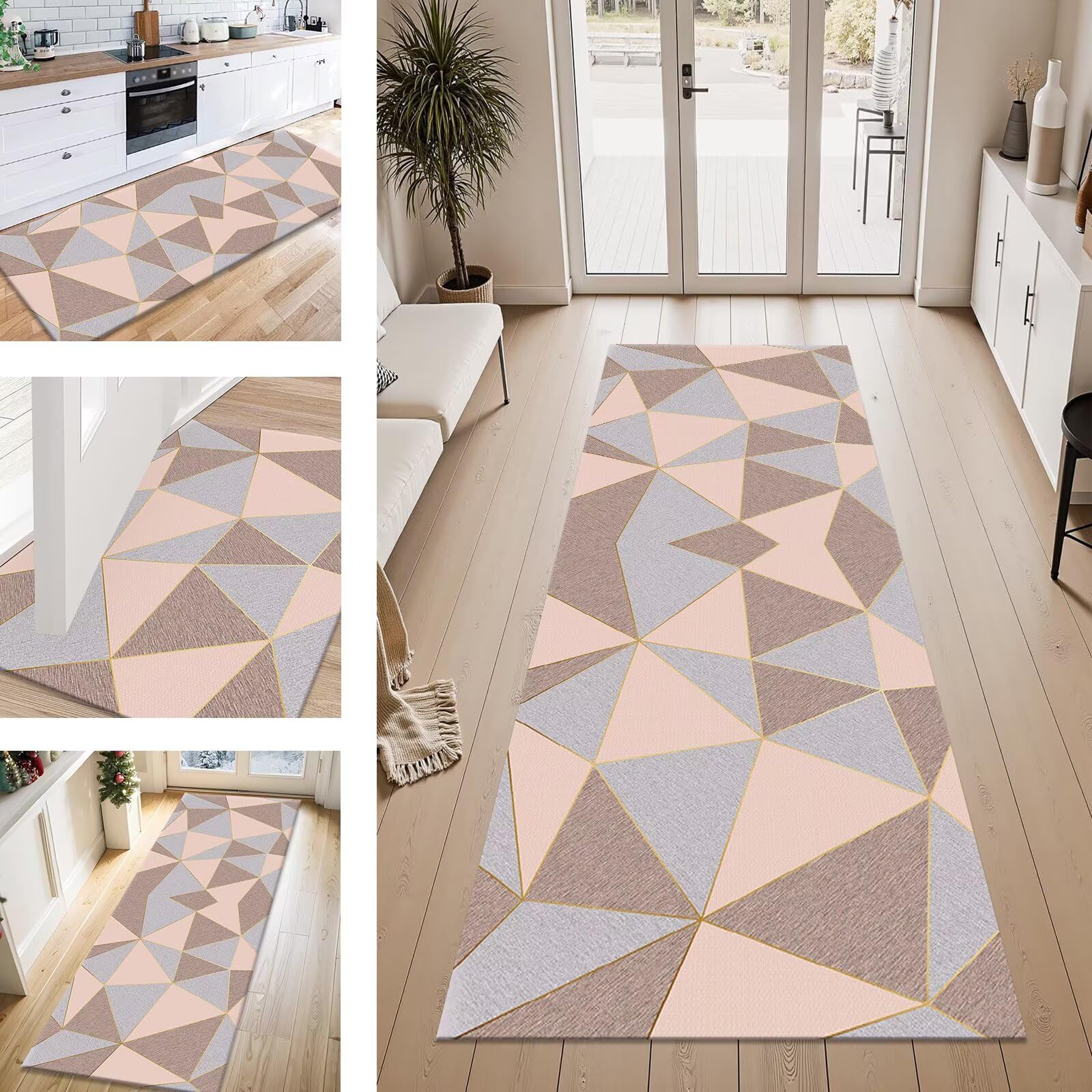 Tapis couloir paillasson intérieur idéal pour l'entrée et la buanderie