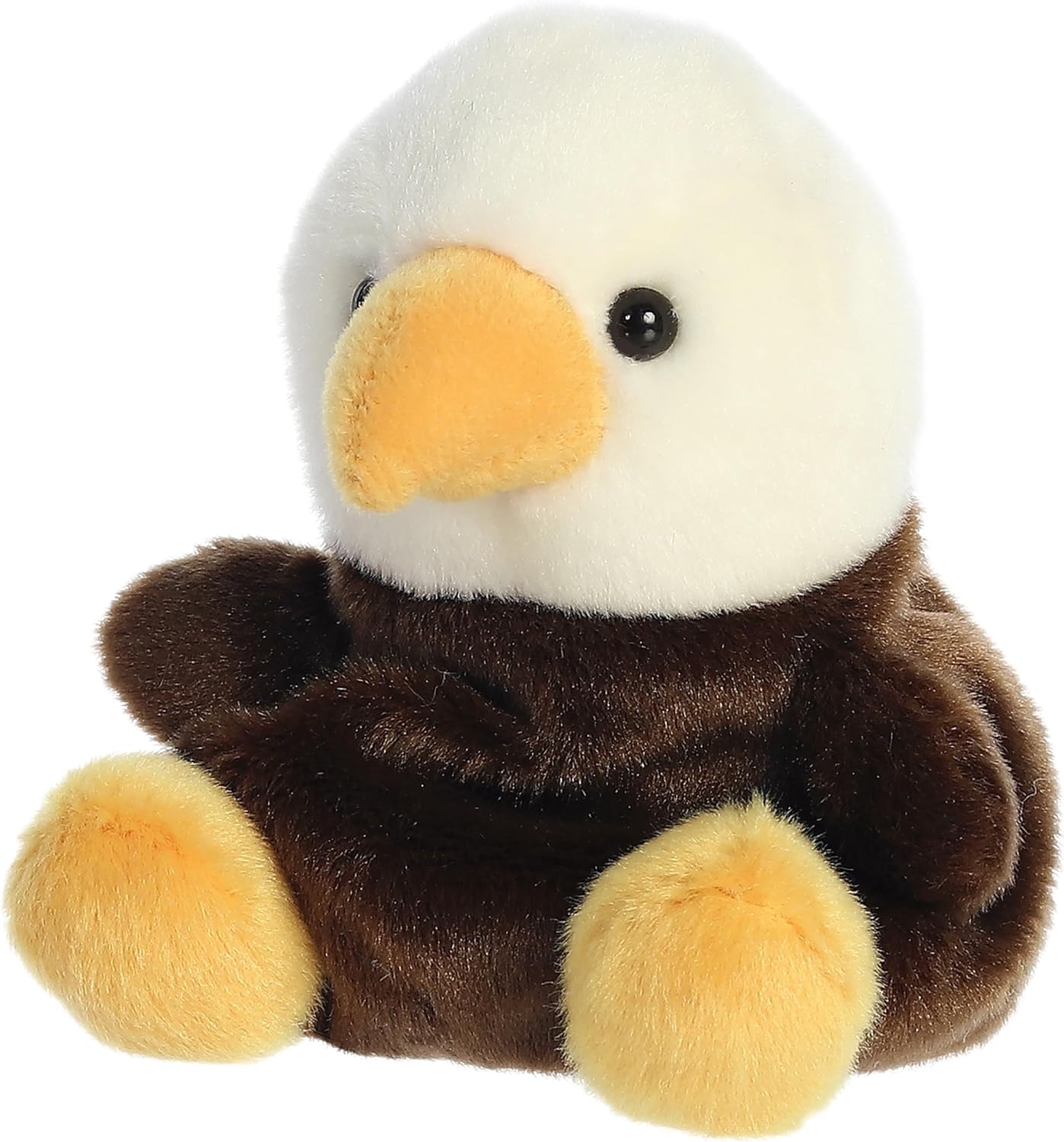 Aurora® Adorable Palm Pals™ Murphy Bald Eagle™ Stuffed Animal - Fun Collectible Plush for Kids and Adult Collectors - Perfect for Decorating Rooms and Birthday Gifts - Brown 5 Inches