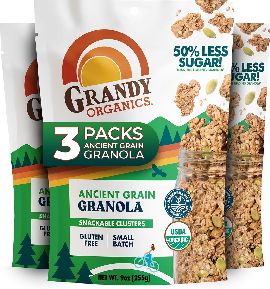 Organic Hemp Seed Granola with Ancient Grains (11 oz)