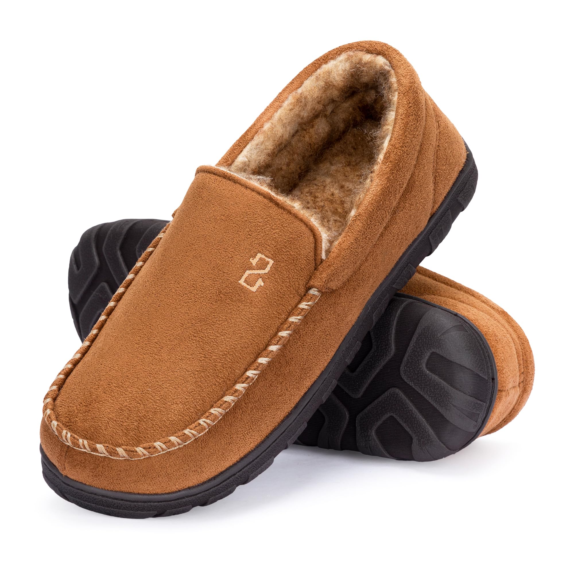 Zizor Men's Moccasin Slippers