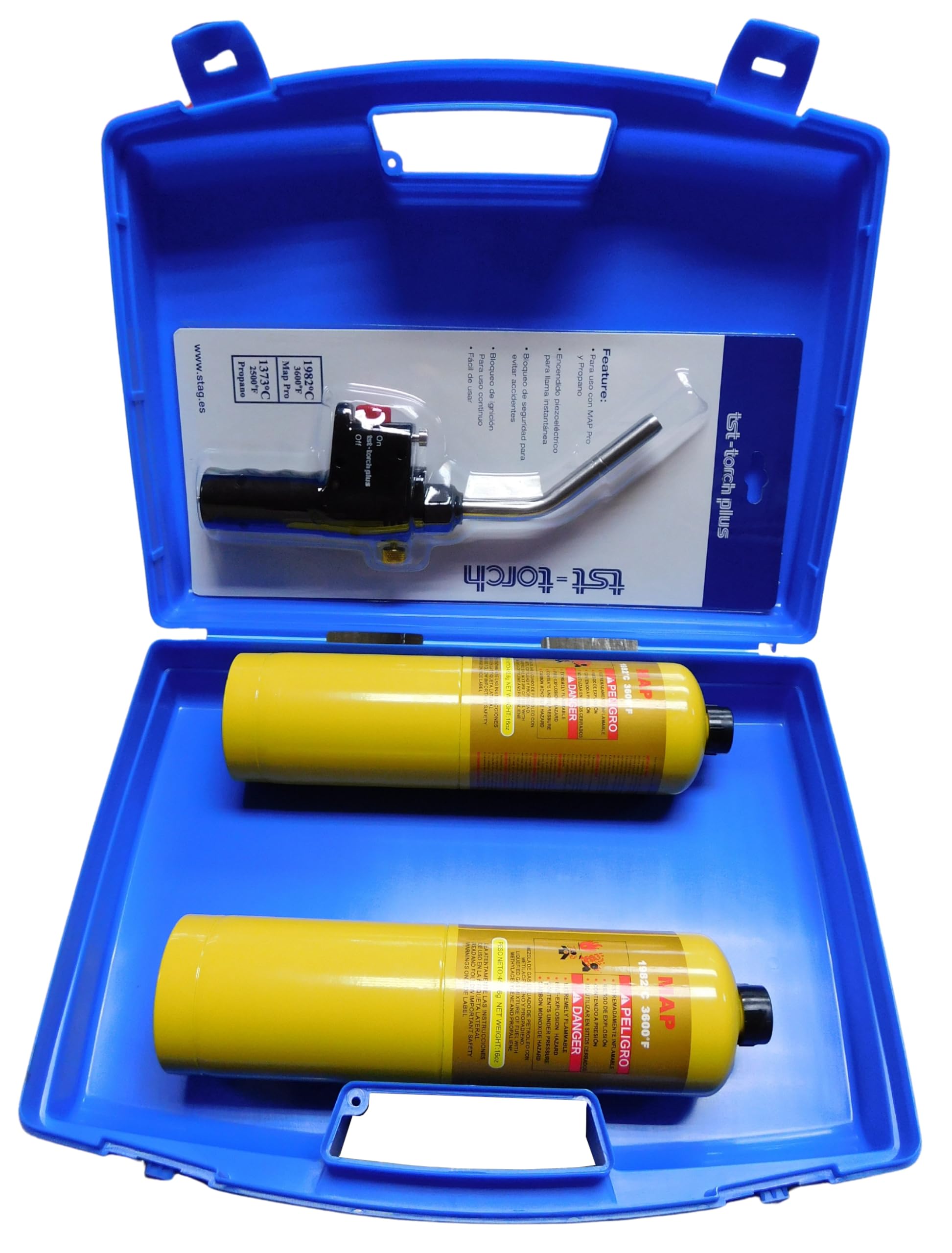 Maletín con antorcha y cartuchos Mapp