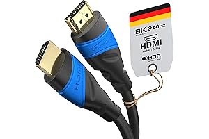 CableDirect HDMI Cable 8K UHD 4K Cable 120hz 8K Certified eARC HDCP...