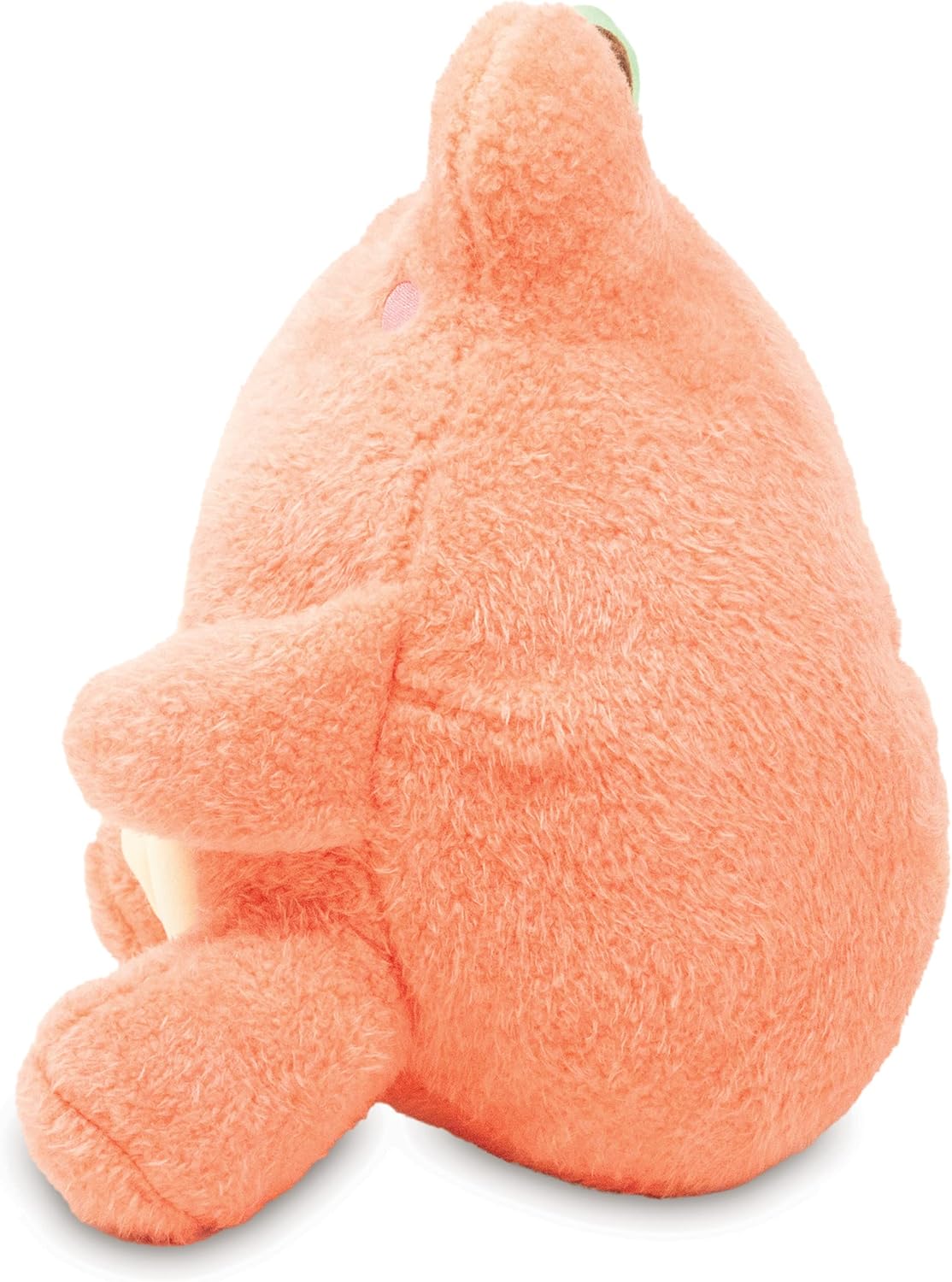 Cuddle Barn PlushGoals - Peach Wawa | Super Soft Cute Kawaii Froggie Dressed As Fruit Collectible Stuffed Animal Plush Toy, 9 inches
