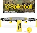 Spikeball The Original Kit 1-Ball Game Set - Outdoor, Yard & Camping Games - Includes Ball, Net, Drawstring Bag & Rulebook Set