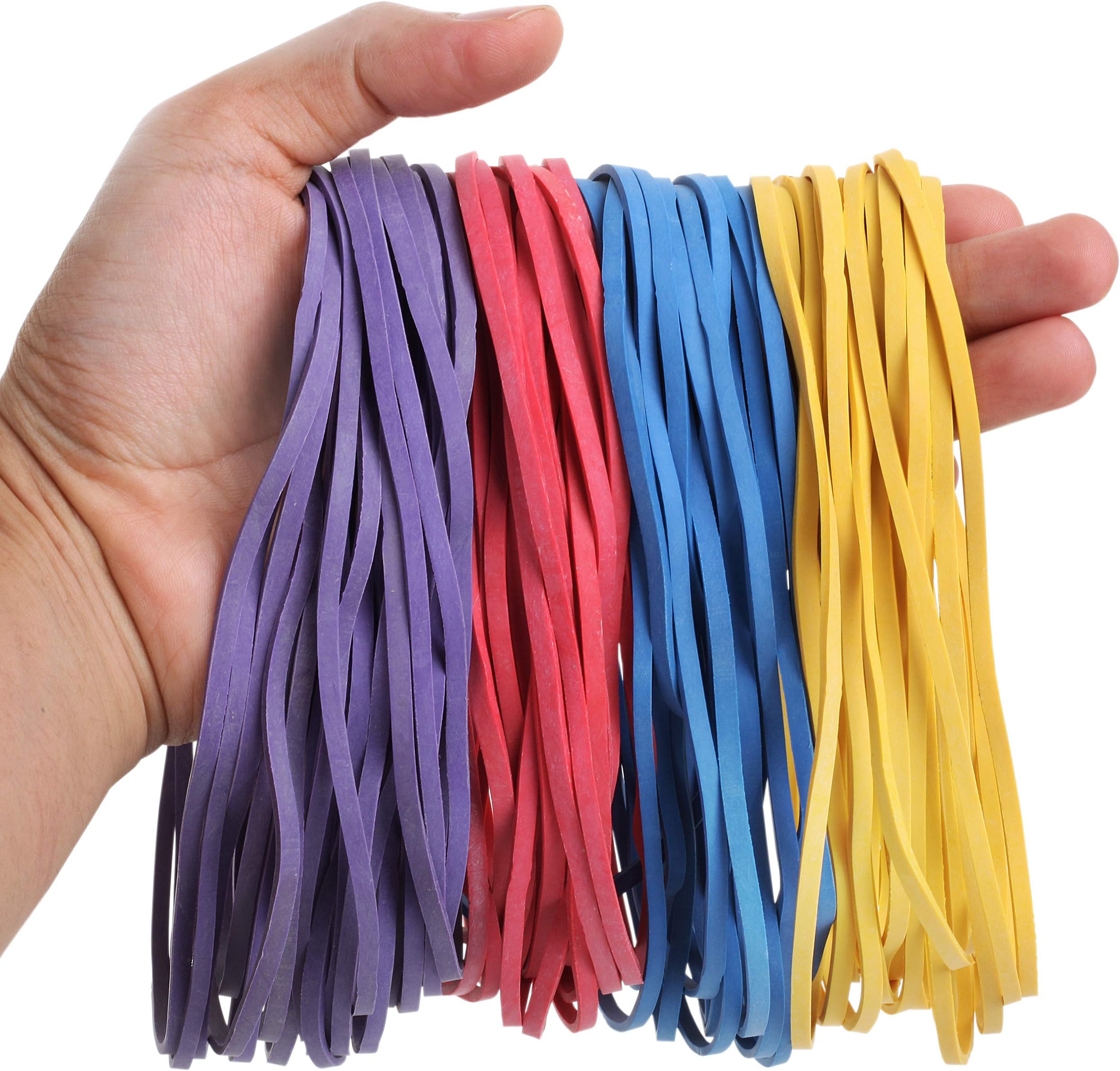 Mr. Pen - Large Elastic Bands, 120 Pack, Assorted Colors, Large Elastic Bands, Giant Elastic Bands, Elastic Bands, Elastic Bands, Long Elastic Bands, Colored Rubber Bands, Office Filing Rubber Bands,