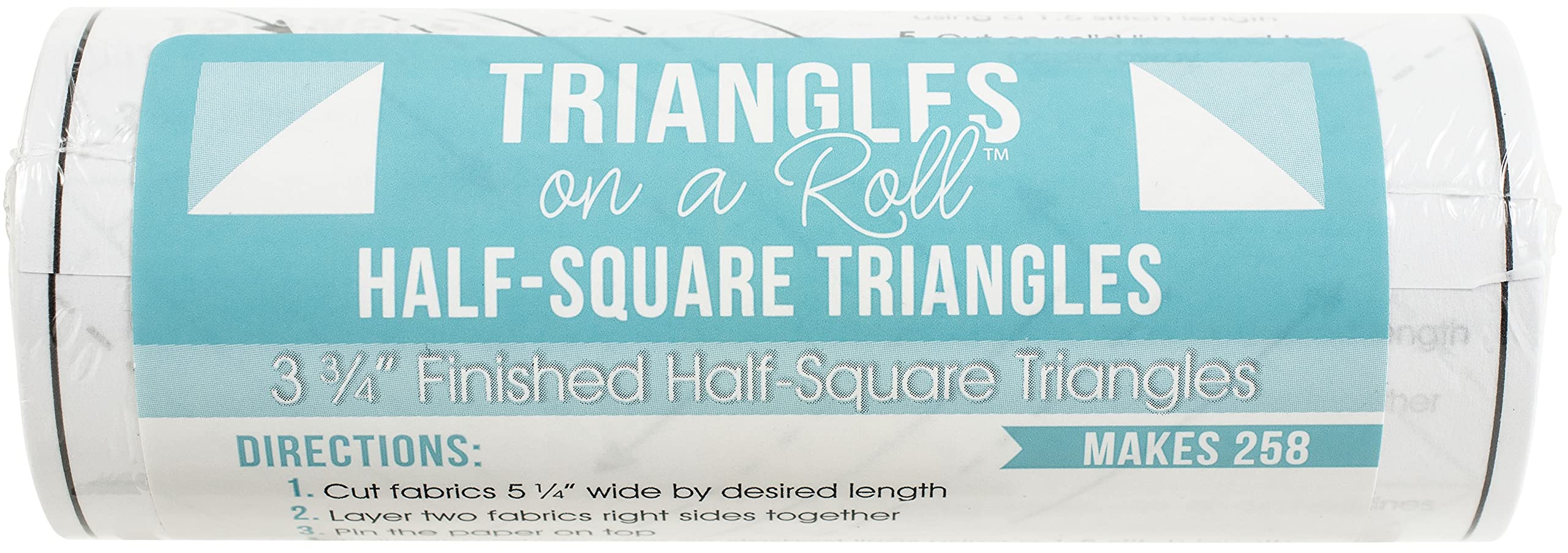 It's Sew Emma Triangles ON A ROLL 1/2SQ, 50' 3.75