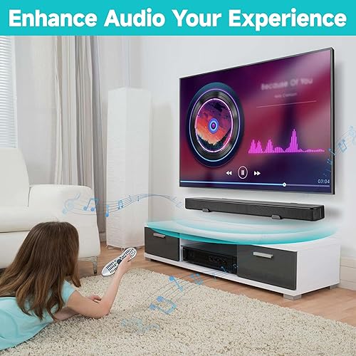 Miniatura 6 de AENTGIU Soporte de barra de sonido ajustable debajo del televisor, soporte universal de barra de sonido con capacidad para hasta 30 libras, diseño
