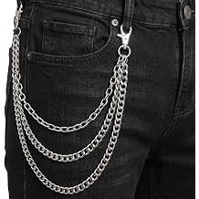 SABOZE Pants Chain Wallet Chain, Clothing Accessory for Jeans