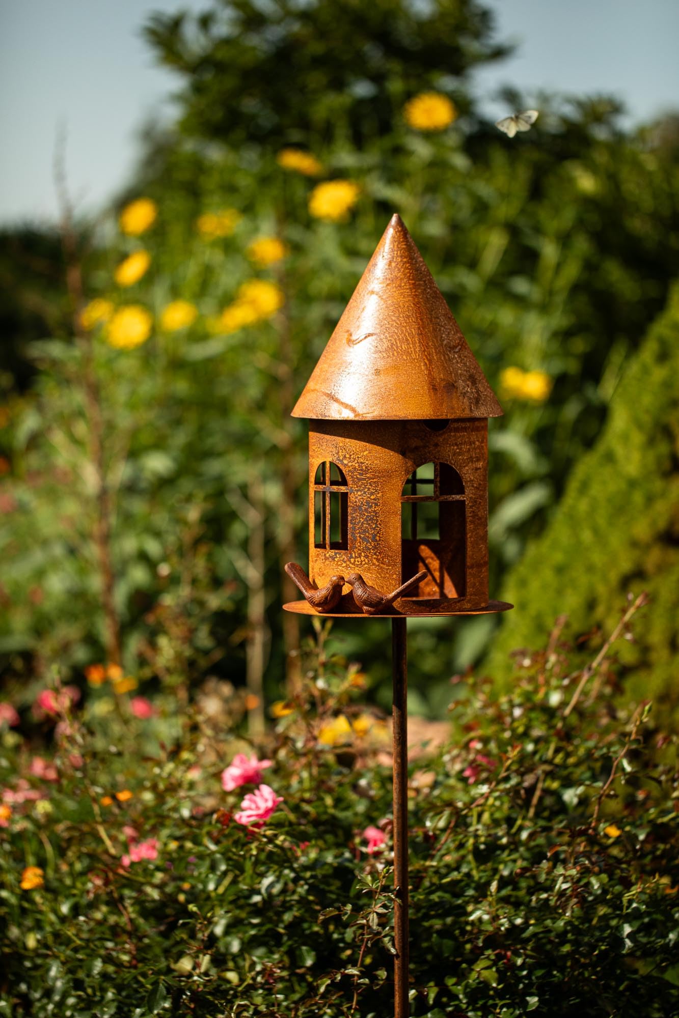 Falcon Decorazione Anti-piccione Spaventapasseri Uccelli Piccione Figurina Da Giardino 76748049