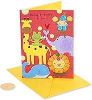 Vista 1 de Papyrus Tarjeta de cumpleaños para niños (Happy Times)