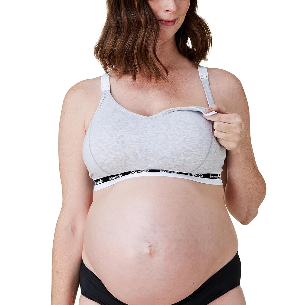 Bravado Designs Still-BH & Umstands-BH - Bio-Baumwolle & Modal, Kabellos Für B-D Cups