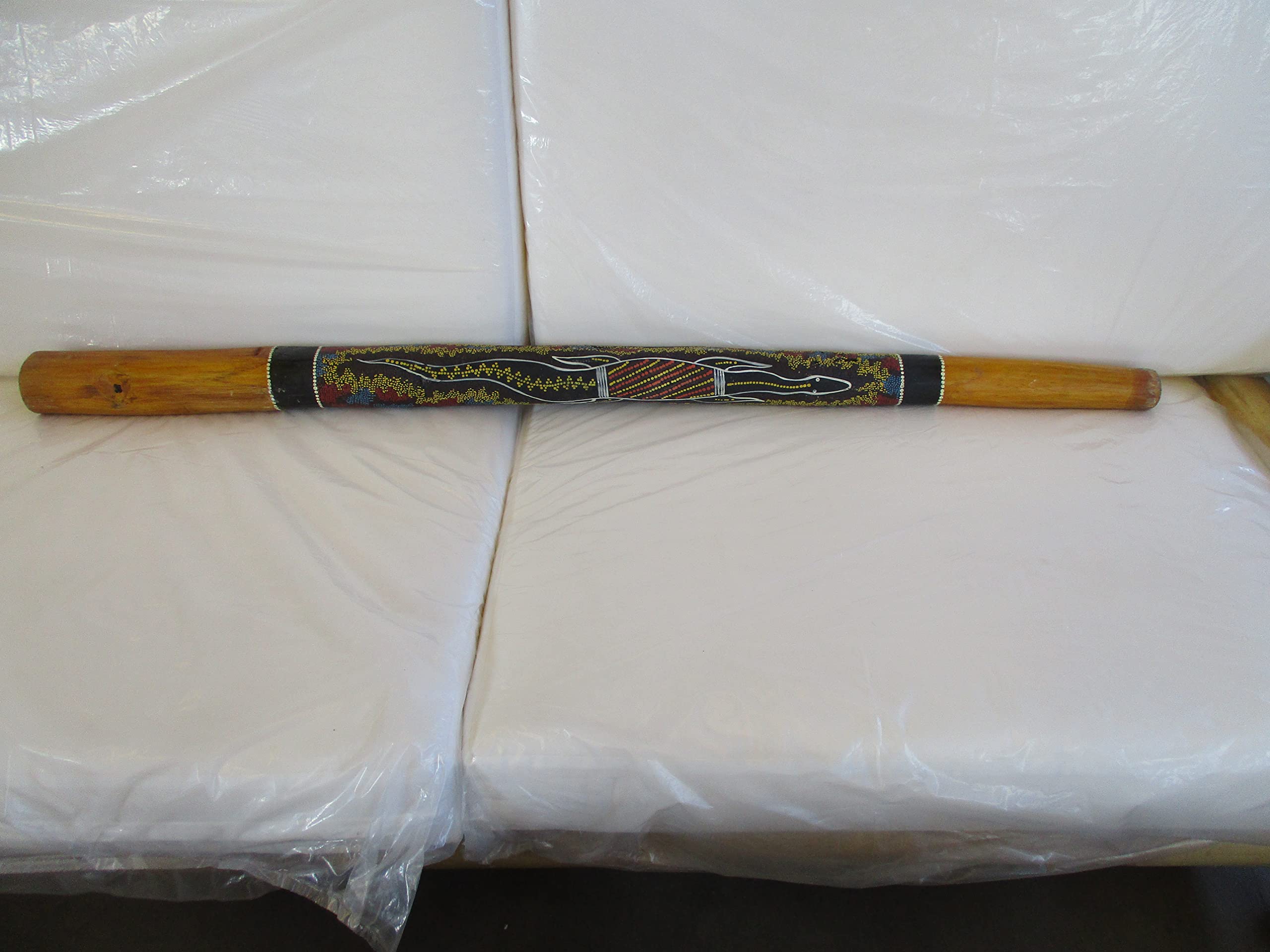 Didgeridoo digeridù Strumento a fiato aborigeni australiani NON SINTETICO BAMBU