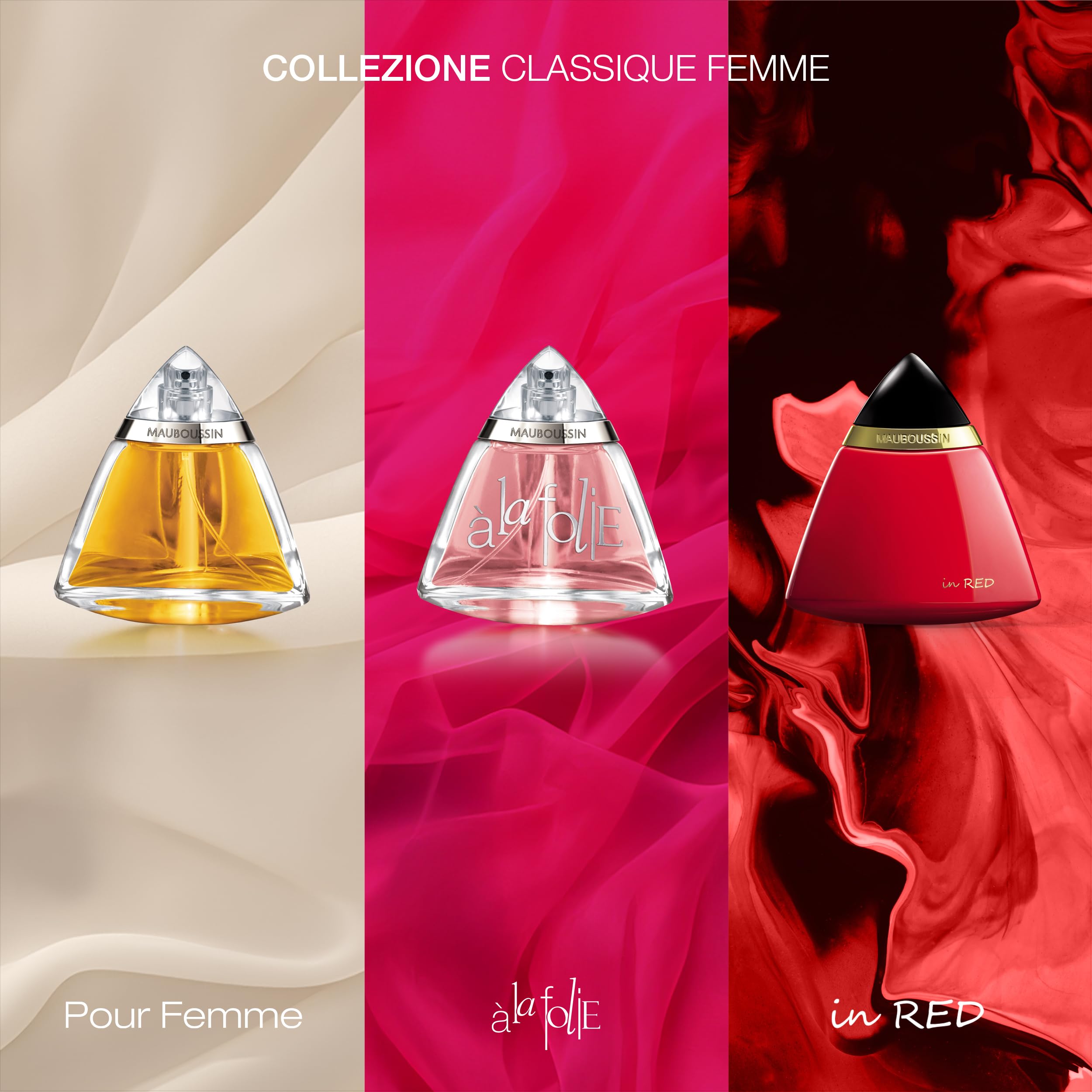 Mauboussin - Eau de Parfum Donna - In Red - Fragranza orientale, floreale e silvestre - 100ml
