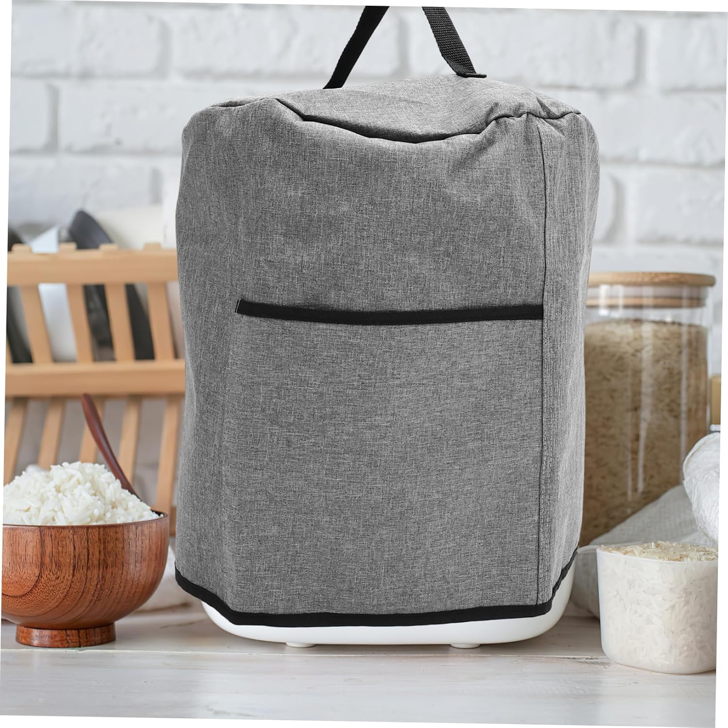 KICHOUSE Air Fryer Protective Cover Easy Match Kitchen Decor Appliance Rice Cooker Cover