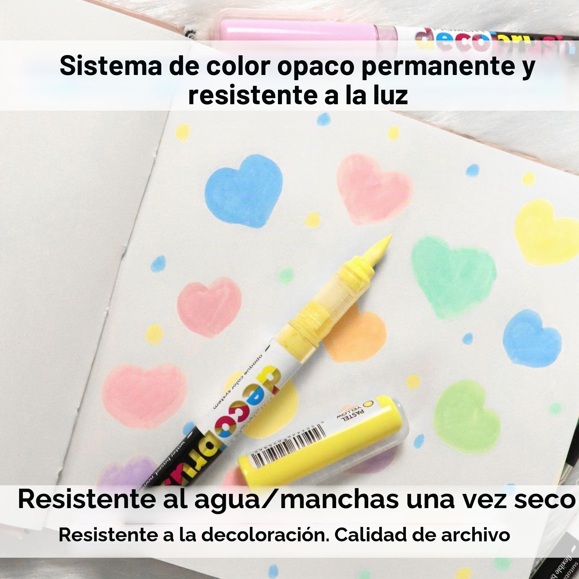 Karin Juego de 36 piezas de diseño de pigmentos para decobrush (color: básico, pasión, violetazul)