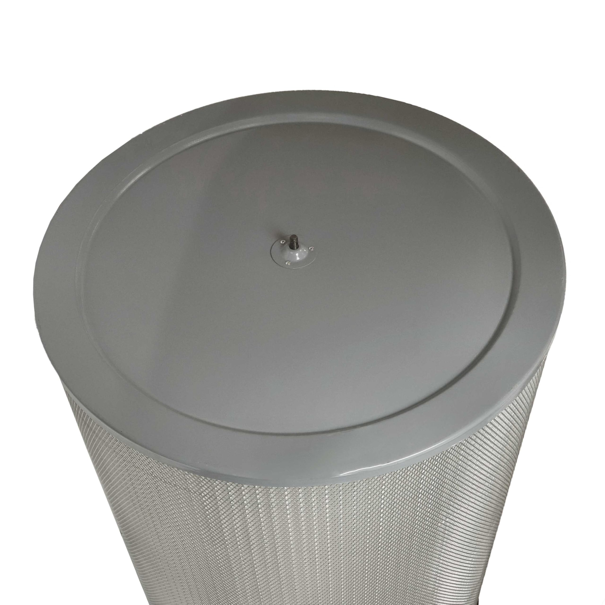 vhbw Feinstaubfilter kompatibel mit Holzmann ABS8000PRO Absauganlage | Feinstaub-Filterpatrone mit Reinigungsbürste