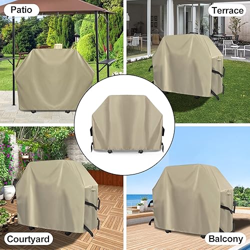 Miniatura 43 de OutdoorLines Cubierta impermeable para parrilla de barbacoa resistente – Cubiertas universales para parrilla de barbacoa resistentes a los rayos UV