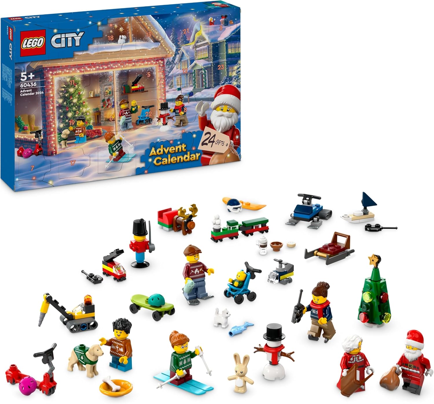 LEGO City Advent Calendar 2024 Buildable Countdown To Christmas Toys lego-city-advent-calendar-2024-buildable-countdown-to-christmas-toys