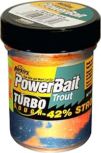 Appât à Truite Berkley PowerBait Flottant Moulable - Saveur Maïs, 1.80 Oz (jaune)