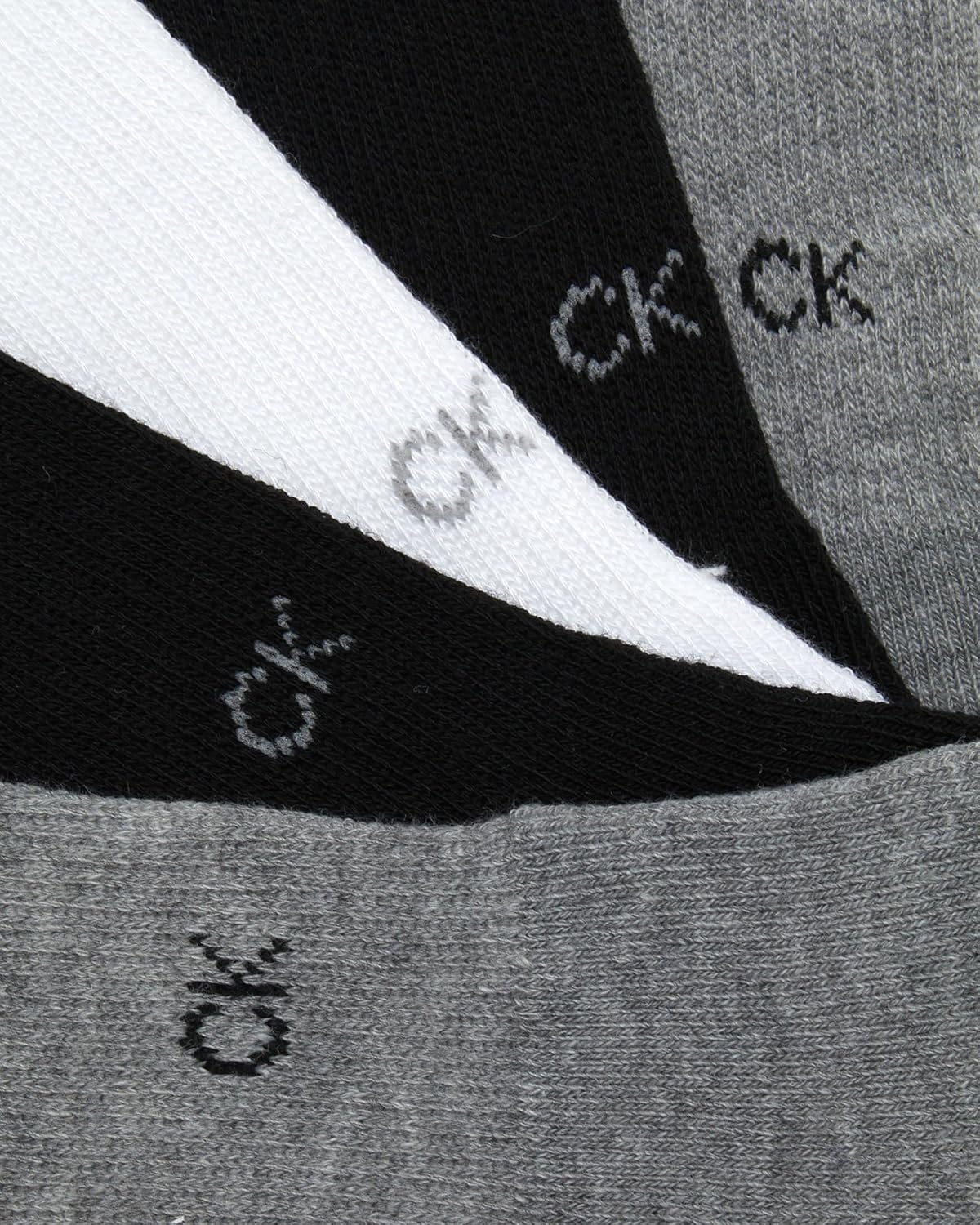 Calvin Klein Mens Crew Socks - 5 Pack Moisture-Wicking Cushioned Athletic Crew Socks for Men for Running & Workout - Image 5