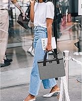 Vista 6 de Trunab - Portabebidas reutilizable de 3 tazas para entrega con divisores ajustables, bolsa portabebidas aislada con soporte para llevar, bolsa