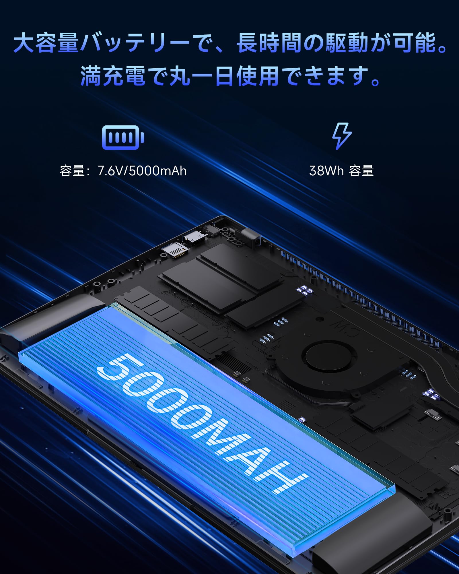 ノートパソコン 15.6 インチ Office 2024搭載 16GBメモリー 256GB大容量ストレージ 6500Y搭載(最大3.4GHz)カメラスイッチ 日本語キーボード 軽量設計ノートpc 1920×1080 FHDディスプレイ WIFI5/BT5.2/HDMI/TFカード対応/テンキー付き ビジネス向け 在宅勤務 学生向け - 5