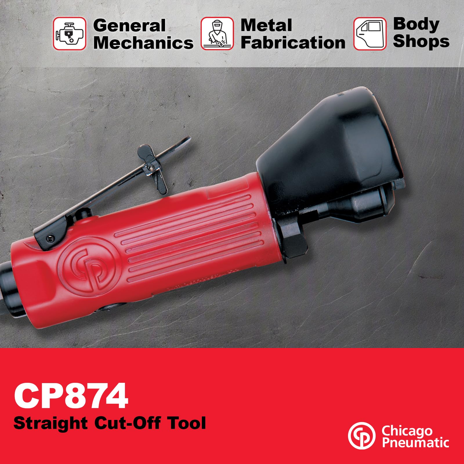 Chicago Pneumatic Air Cut-Off Tool - 3 Inch -4 Chicago Pneumatic Air Cut-Off Tool - 3 Inch -4
