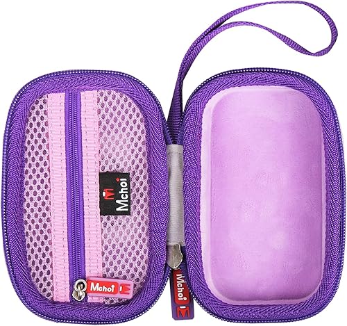 Miniatura 2 de Mchoi Estuche rígido de transporte adecuado para ratón inalámbrico Logitech G305 Lightspeed para juegos, a prueba de golpes, impermeable, morado,