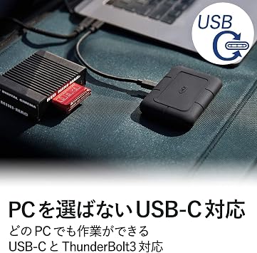 LaCie Portable SSD 2TB Rugged SSD Pro Thunderbolt 3 USB Type C STHZ2000800