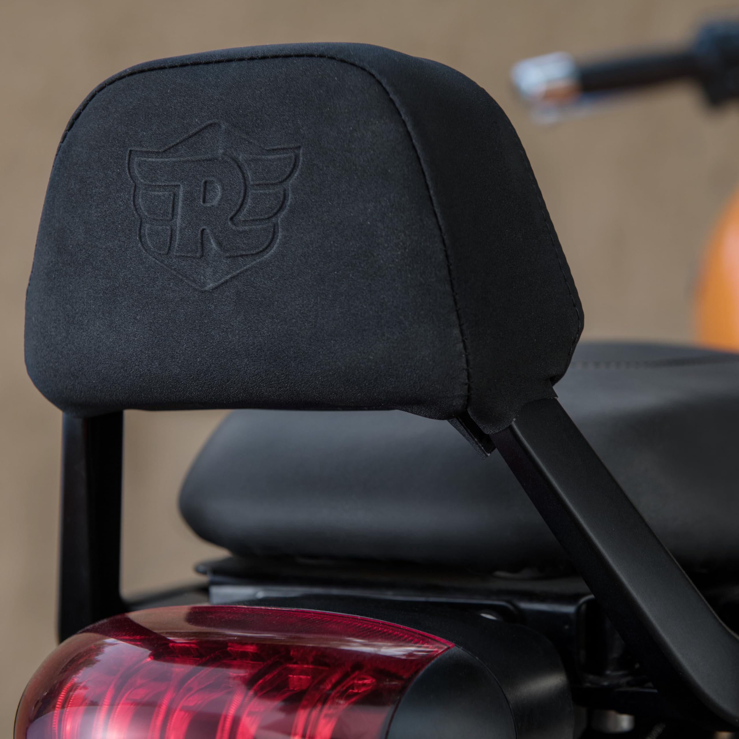 Royal Enfield 1990827 Black Passenger Backrest Mounts For