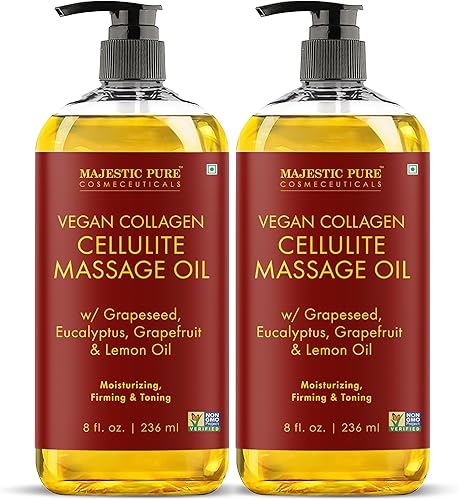 Vista 15 de MAJESTIC PURE Aceite de masaje de árnica para terapia de masaje, refrescante y relajante, aceites naturales para todo tipo de piel, loción de masaje