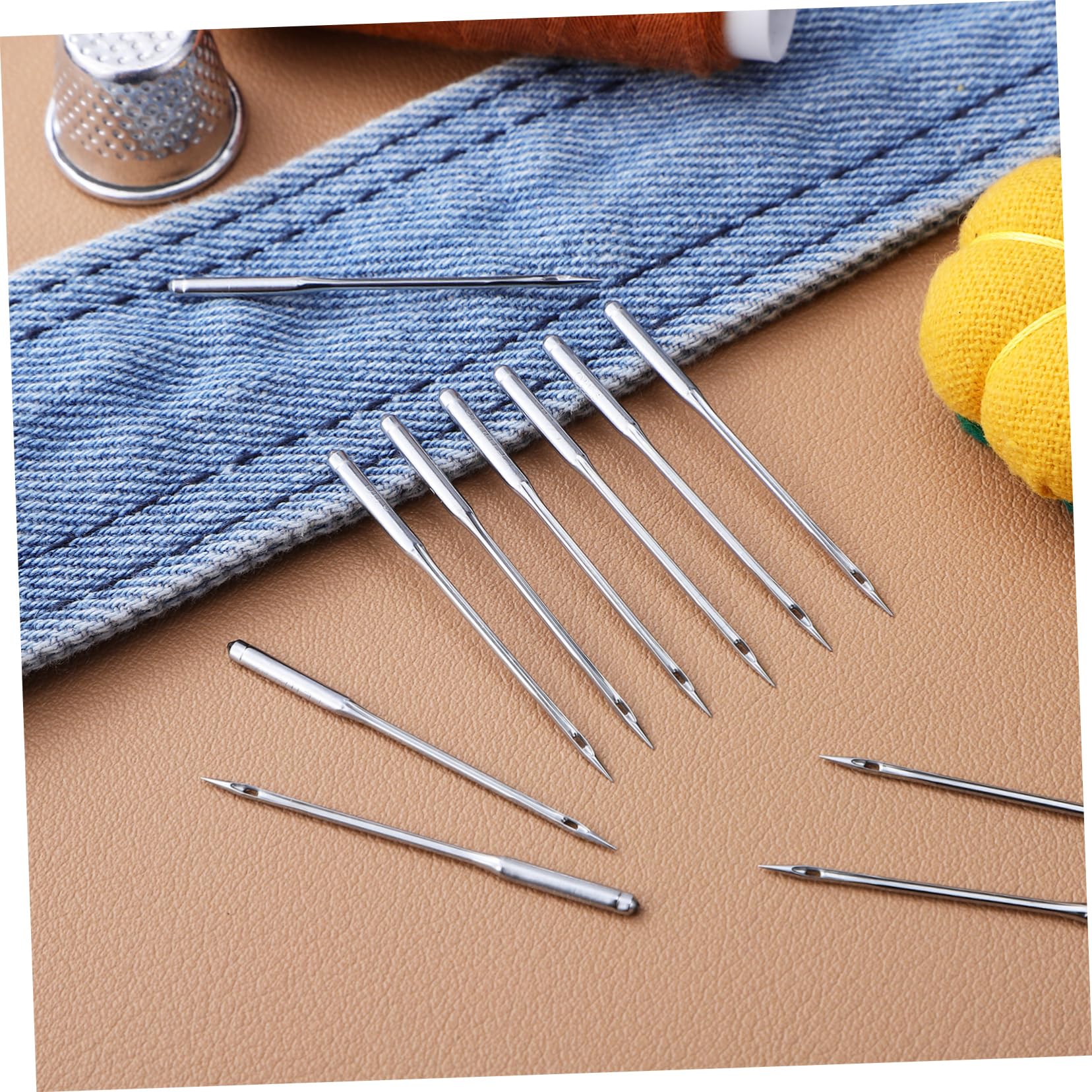 ARTIBETTER 5 Set Ago Della Macchina Aghi Per Macchine Da Cucire Sfusi Aghi Universali Per Macchine Da Cucire Aghi Per Macchina Da Ricamo Aghi Per Cucire Tessuti 100 Pezzi*5