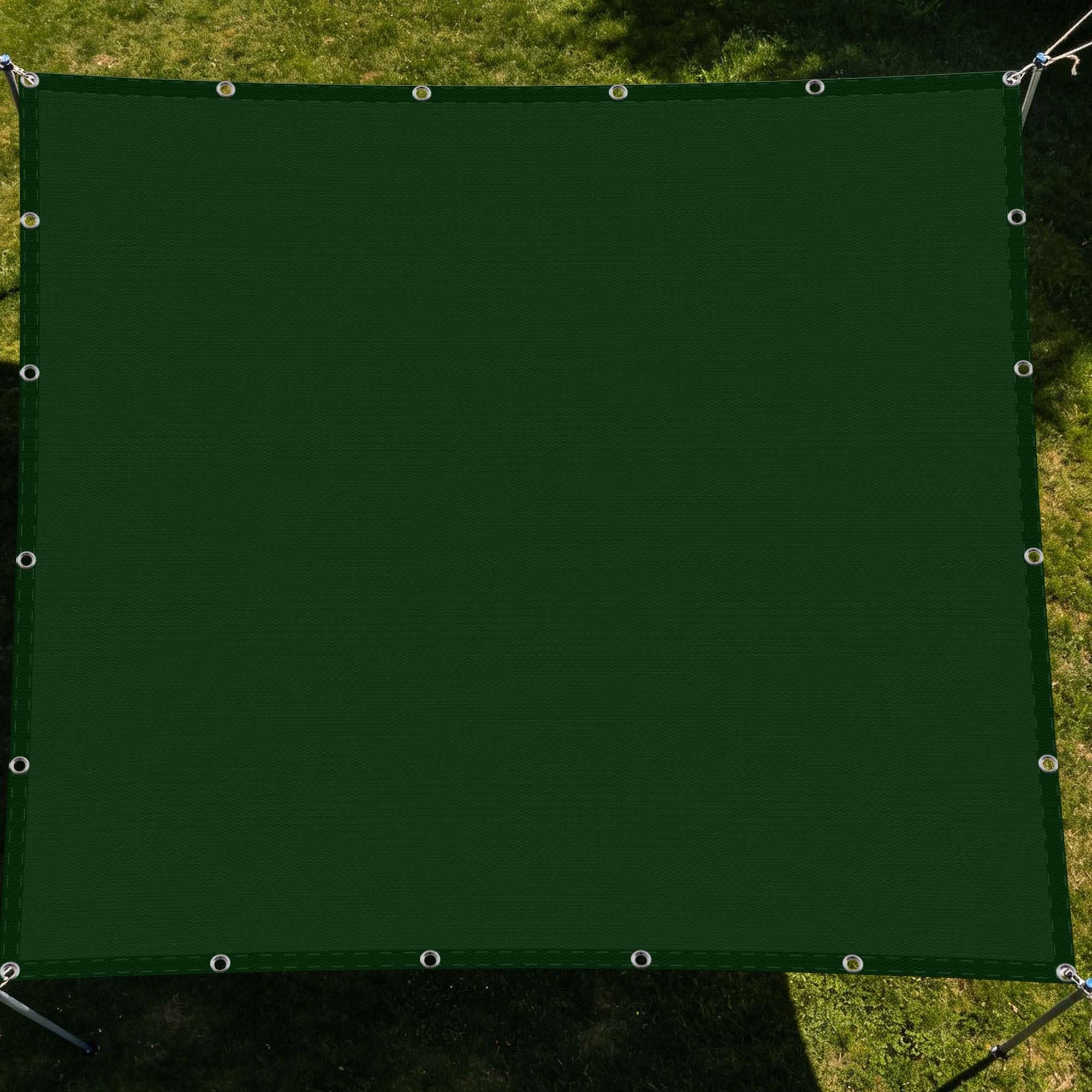 Voile d'ombrage 2 x 7 m résistant au vent toile tendue jardin terrasse