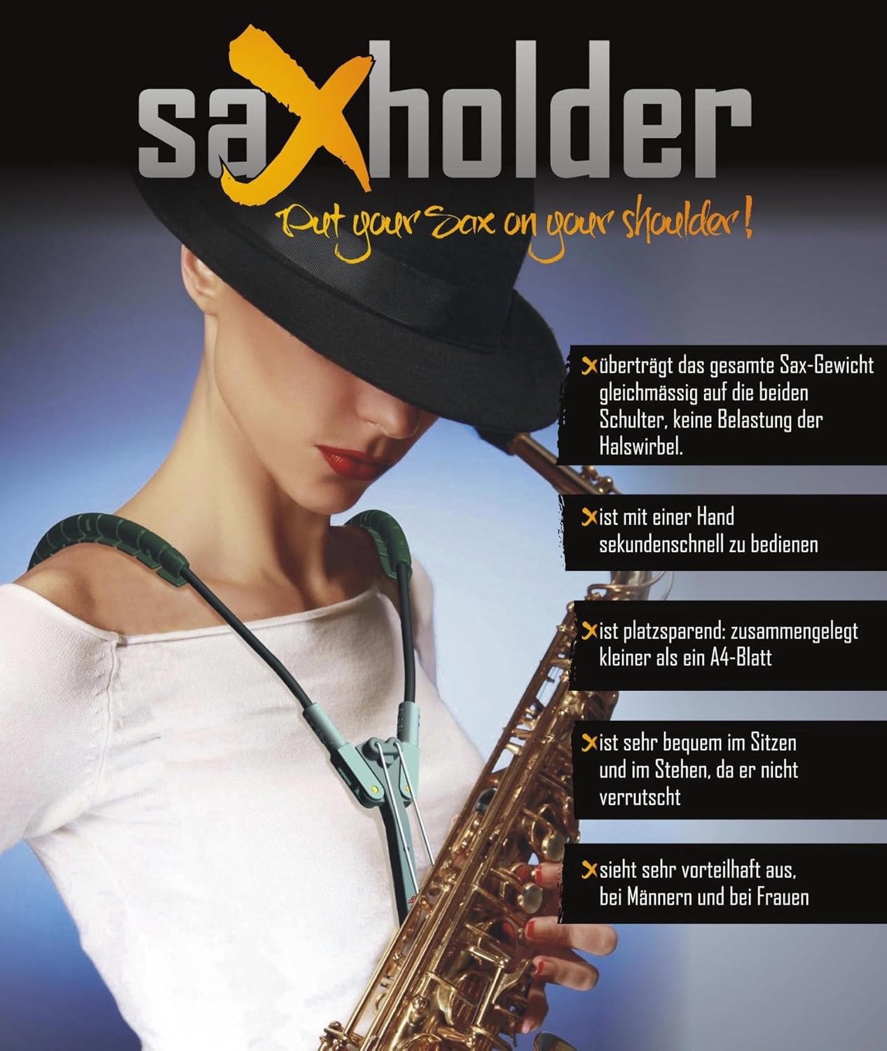 Jazzlab SAXHOLDER Saxophone Harness