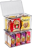 Vista 10 de Contenedores de almacenamiento de despensa con tapas con bisagras